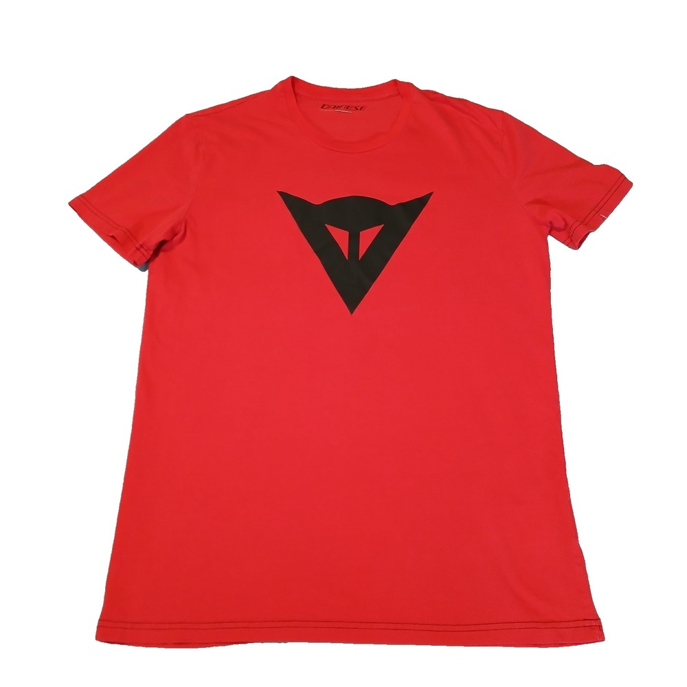 MF7809 T-Shirt Men Original Dainese Speed Demon Red Short‎ Sleeve Size XL